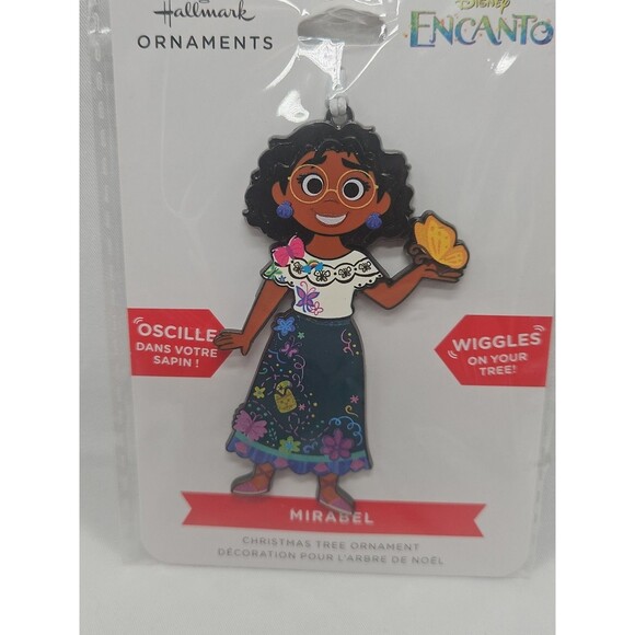 Hallmark Disney Mirabel Encanto Flat Metal Enamel Ornament - Picture 4 of 6